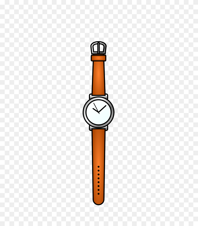 636x900 Watch Clipart Transparent - Grandfather Clock Clipart