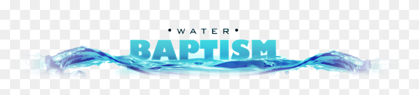 1485x253 Water Baptism - Baptism PNG