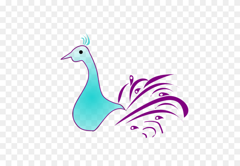 1125x750 Water Bird Beak Feather Cartoon - Peacock Clipart Free