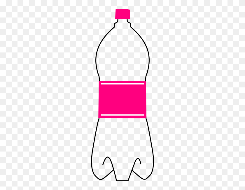 216x592 Water Bottle Clipart - Vodka Clipart
