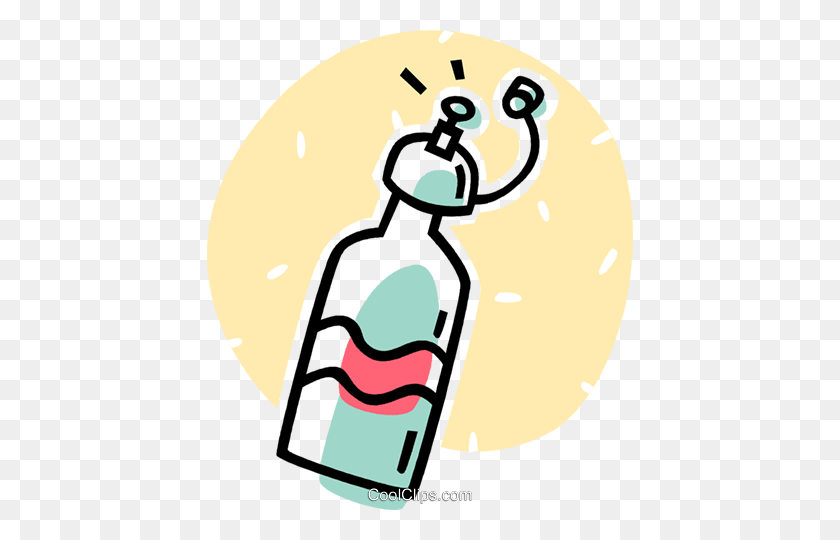 426x480 Бутылка С Водой Роялти Бесплатно Векторные Иллюстрации - Бутылка С Водой Клипарт Png