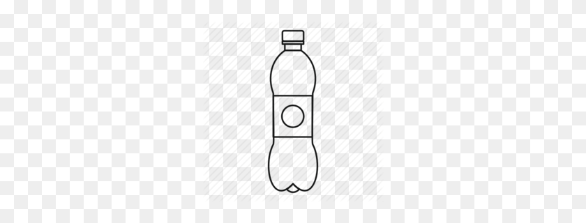 260x260 Water Bottles Clipart - Drinking Fountain Clipart