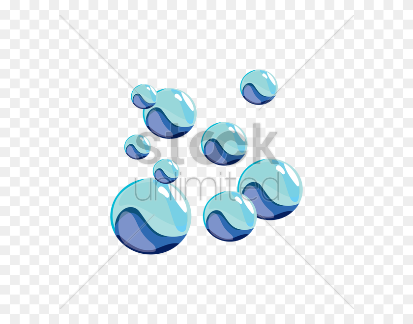 600x600 Burbujas De Agua De Imagen Vectorial - Burbujas De Agua Png