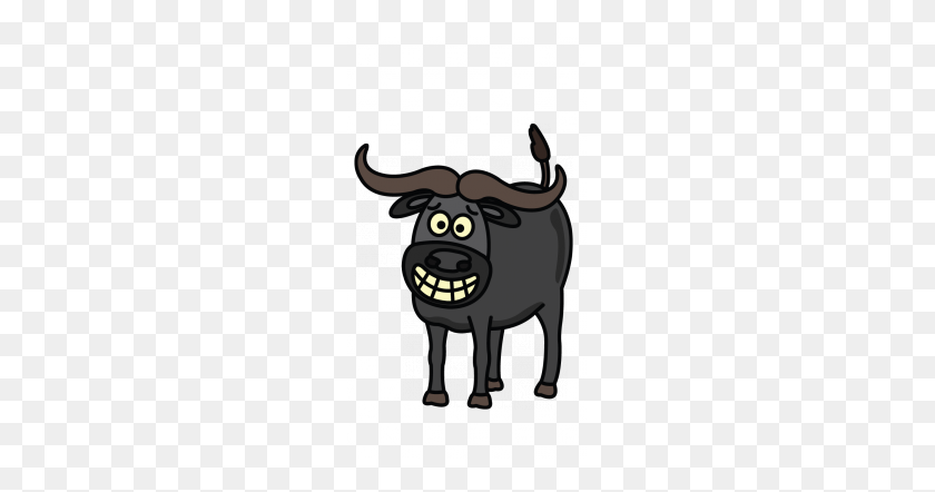 215x382 Water Buffalo Clipart Funny - Funny Cow Clipart
