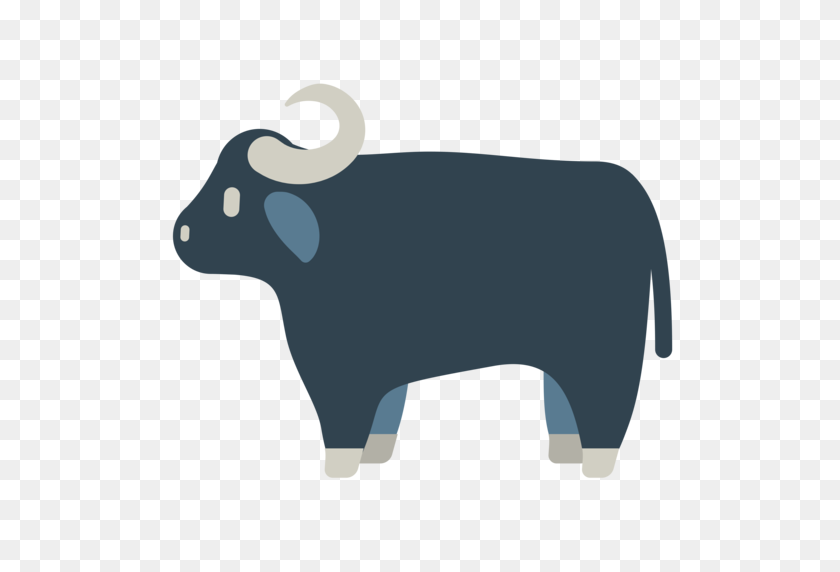 512x512 Water Buffalo Emoji - Goat Emoji PNG