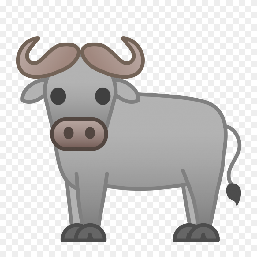 1024x1024 Water Buffalo Icon Noto Emoji Animals Nature Iconset Google - Goat Emoji PNG