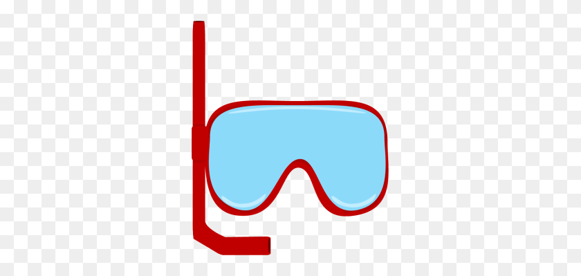 285x339 Water Clipart Goggles - Water Games Clipart
