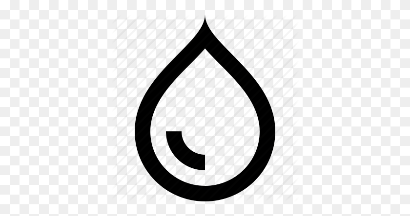 384x384 Water Drop Outline Vector, Free Water Drop Outline, Download Free - Water Clipart Black And White