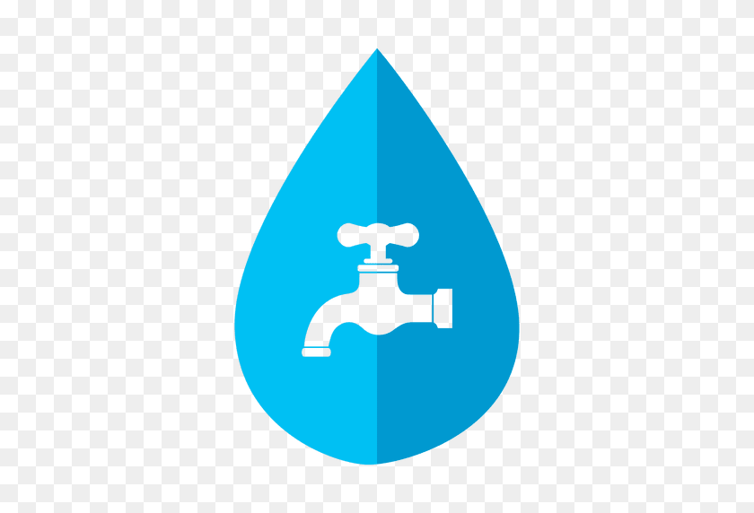 512x512 Water Drop Tap Icon - Water Droplet PNG
