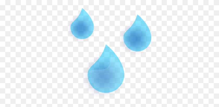 331x352 Water Drops Free Cut Out - Water Dripping PNG
