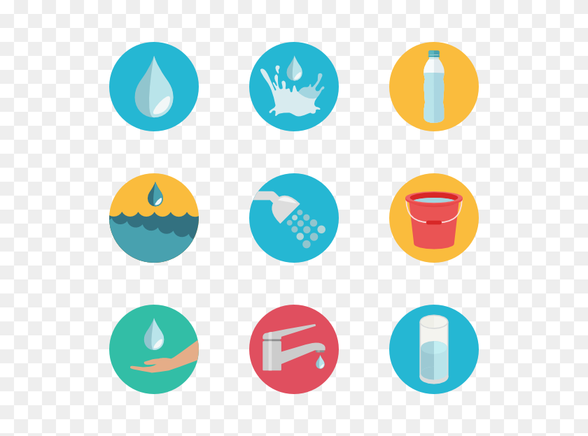 600x564 Water Icons - Water Icon PNG