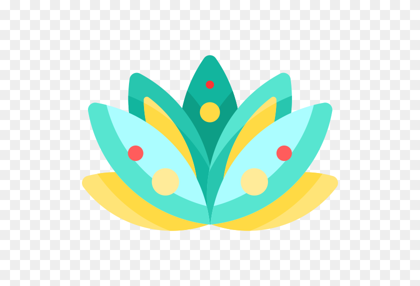 512x512 Water Lily, Nature, Flower Icon With Png And Vector Format - Water Lily PNG