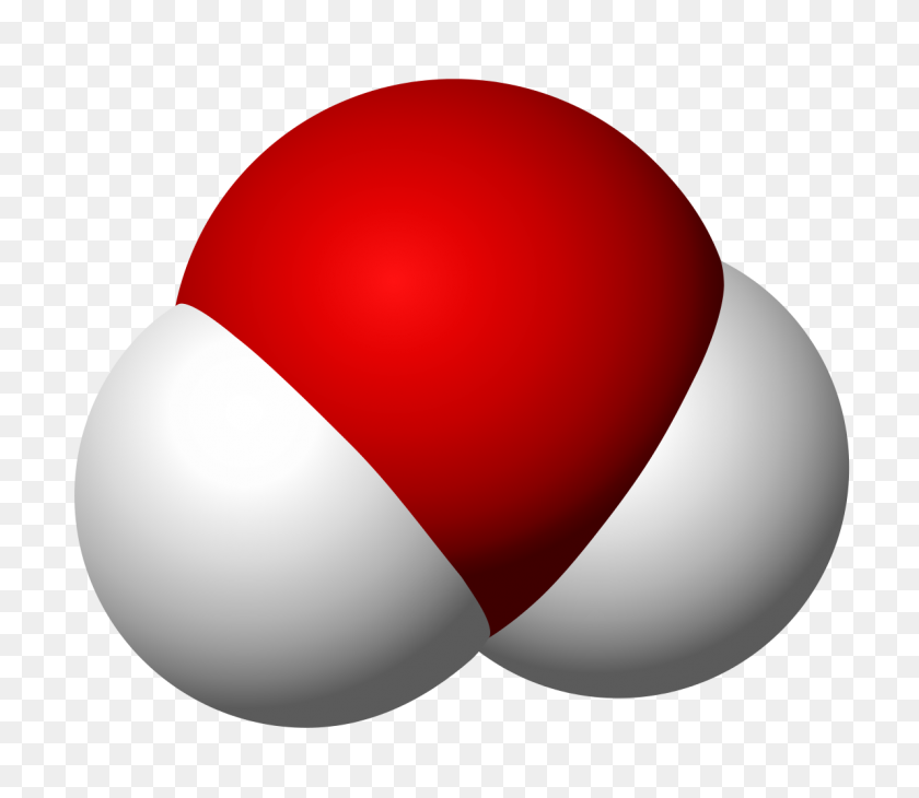 1192x1024 Water Molecule - Molecule PNG