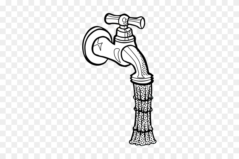 293x500 Water Pipe - Plumbing Pipe Clipart