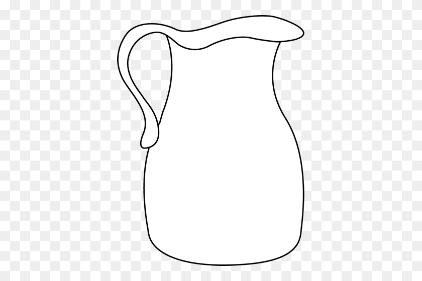 373x500 Water Pitcher Cliparts - Jug Clipart