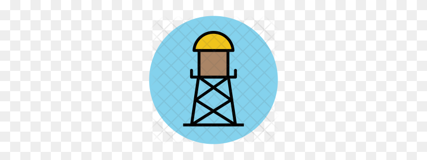 256x256 Water Tower Icons - Water Tower Clip Art