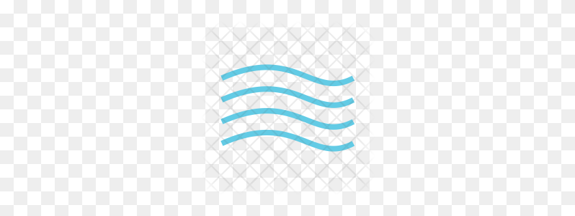 256x256 Значок Волны Воды - Волна Воды Png