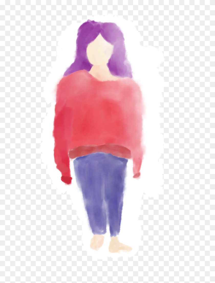 763x1046 Watercolor Me - Purple Watercolor PNG