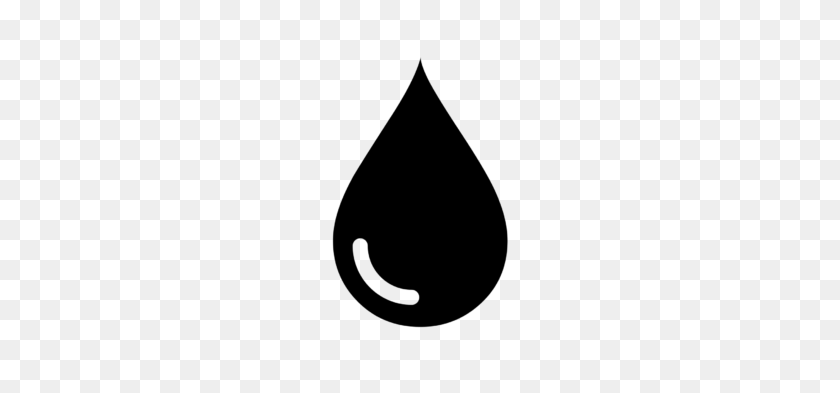 333x333 Waterdrop Clipart Black And White - Puddle Of Water Clipart