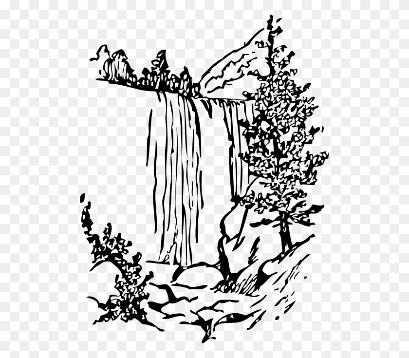 512x675 Waterfall - Waterfall Clipart