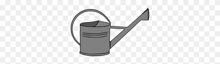 300x186 Watering Can Clip Art - Watering Can Clipart Black And White