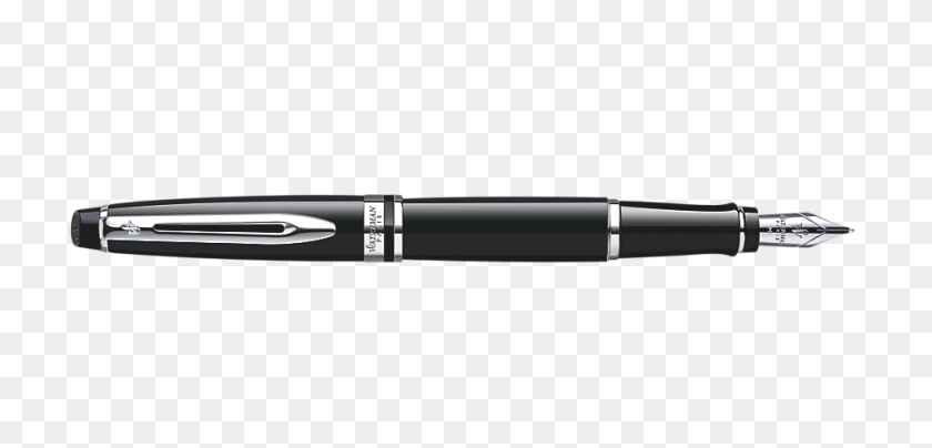 940x415 Waterman Expert With Chrome Trim Fountain Pen Fountain Pens - Fountain Pen PNG