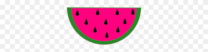 300x153 Watermelon Clip Art - Cute Watermelon Clipart
