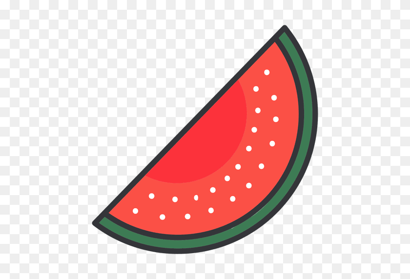 512x512 Watermelon Color Icon - Watermelon PNG