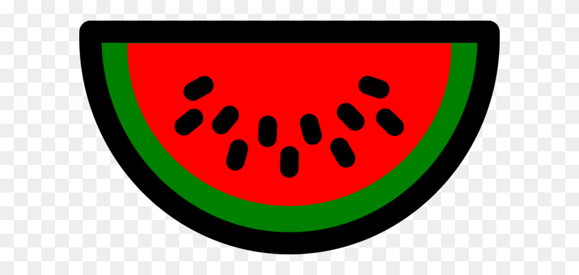 610x340 Watermelon Computer Icons Fruit - Watermelon Slice Clipart