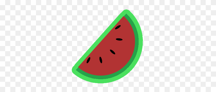 300x300 Watermelon Mope Io Wiki Fandom Powered - Watermelon Slice PNG