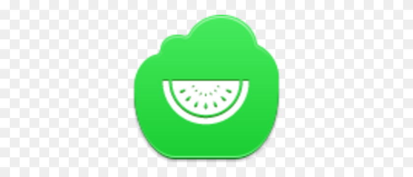 300x300 Watermelon Piece Icon Free Images - Watermelon Clipart PNG