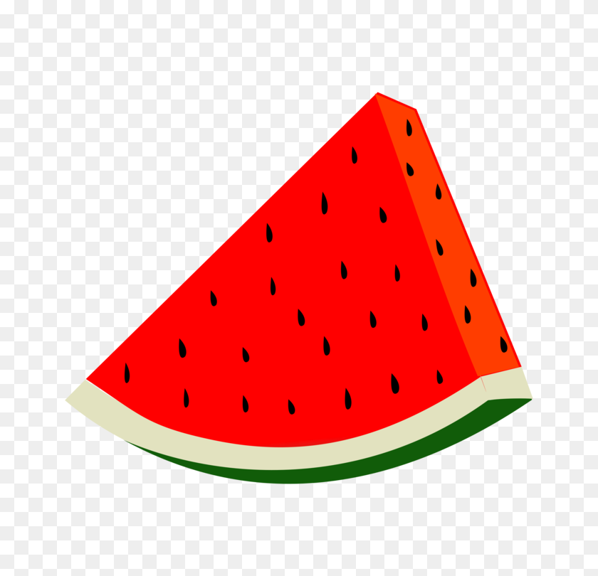 750x750 Watermelon Seedless Fruit Cucumber - Summer Fruits Clipart