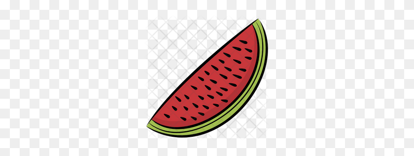 256x256 Watermelon Slice Icons - Watermelon Slice PNG