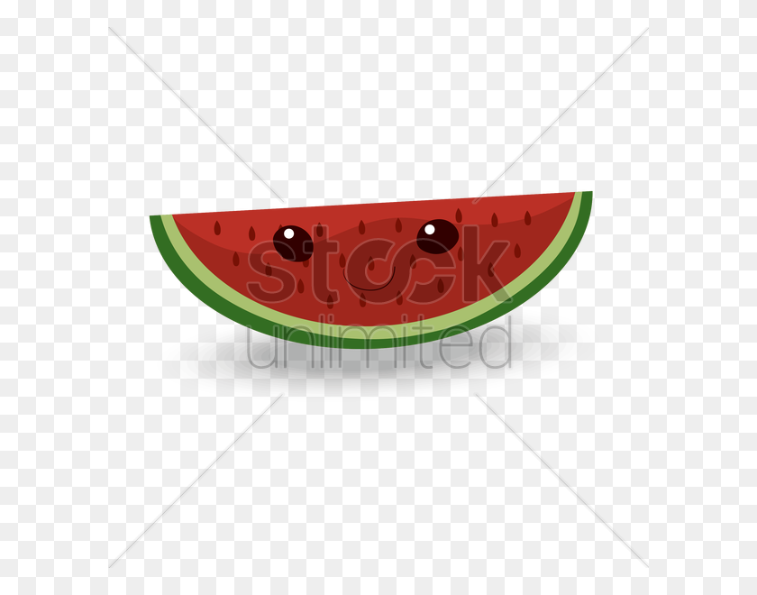 600x600 Watermelon Slice Vector Image - Watermelon Slice PNG