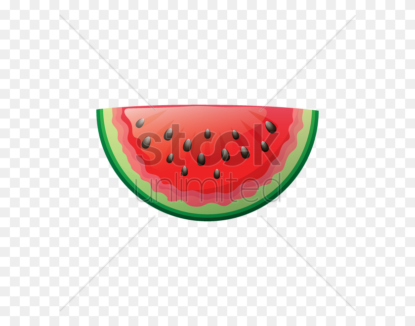600x600 Watermelon Slice Vector Image - Watermelon Slice PNG