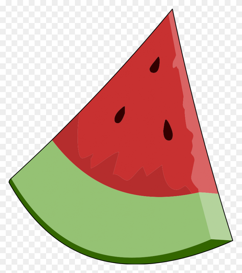 789x900 Watermelon Slice Wedge Png Clip Arts For Web - Watermelon Slice PNG