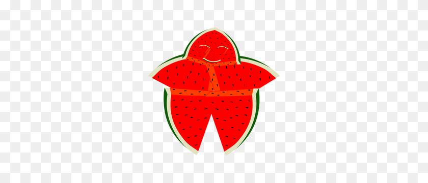 300x300 Watermelon Vine Clip Art - Cute Watermelon Clipart