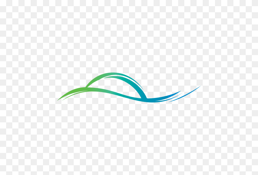 512x512 Логотип Волновые Линии - Волновой Клипарт Прозрачный