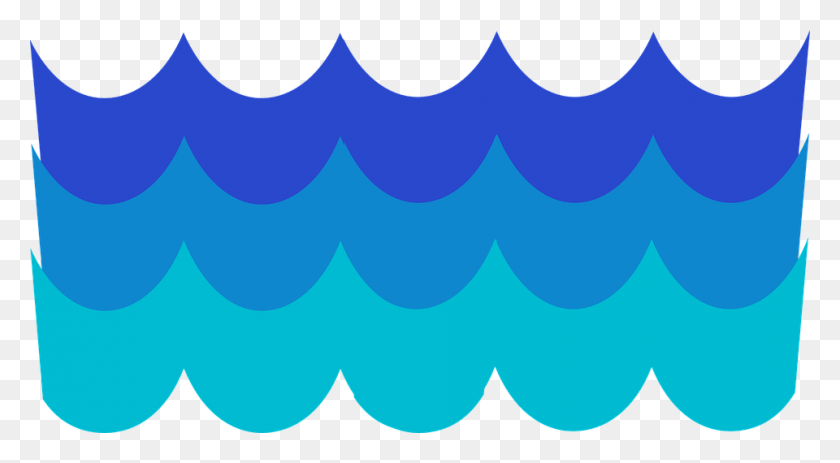 960x496 Waves Clip Art Ocean Wave - Wave Clipart