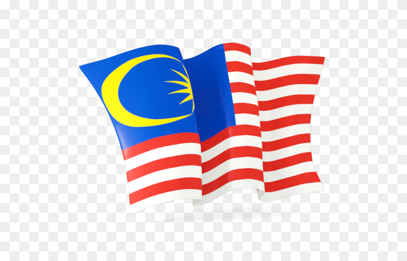 640x480 Ondeando La Bandera De Malasia - Ondeando La Bandera Png