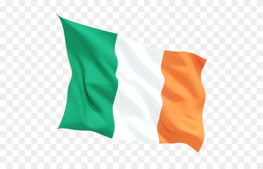 640x480 Waving Irish Flag Transparent Png - Irish Flag PNG