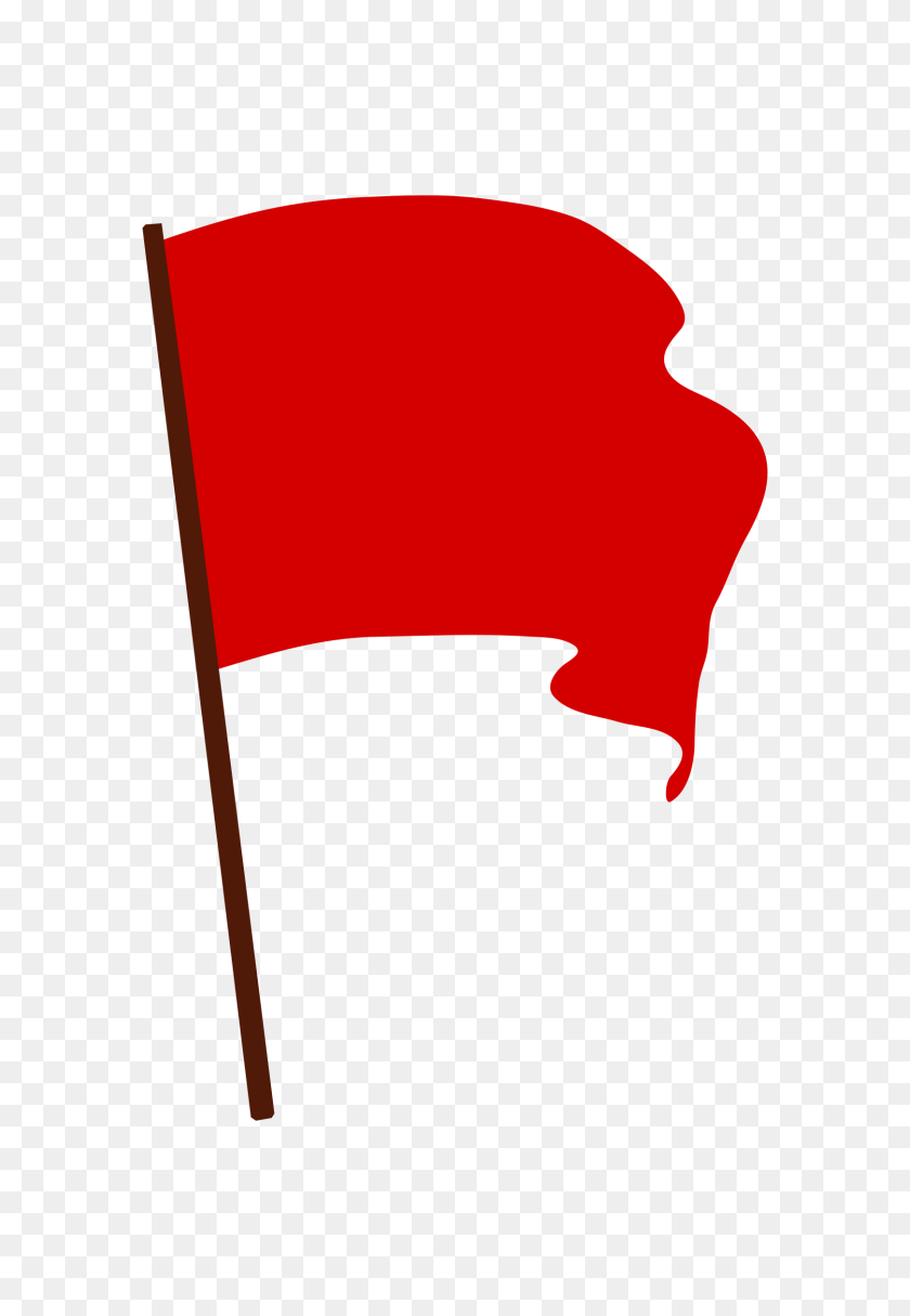 1620x2400 Waving Red Flag Icons Png - Red Flag PNG