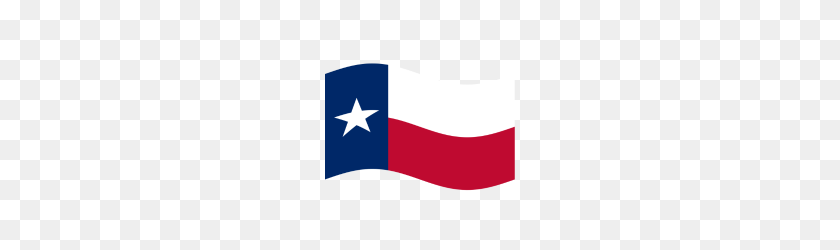 190x190 Waving Texas Flag - Texas Flag PNG