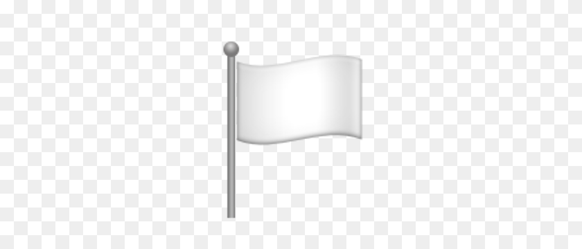 300x300 Развевающийся Смайлик С Белым Флагом !!! Смайлики, Флаг И Белый - Белый Флаг Png