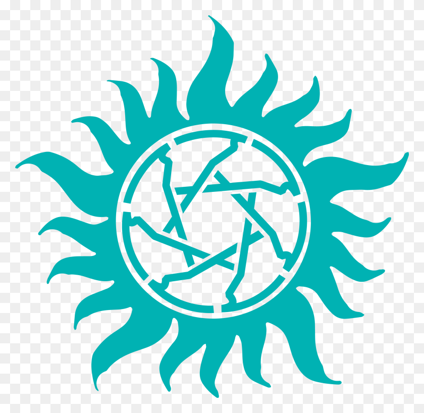 2631x2560 Своенравный Символ Аф - Сверхъестественное Логотип Png