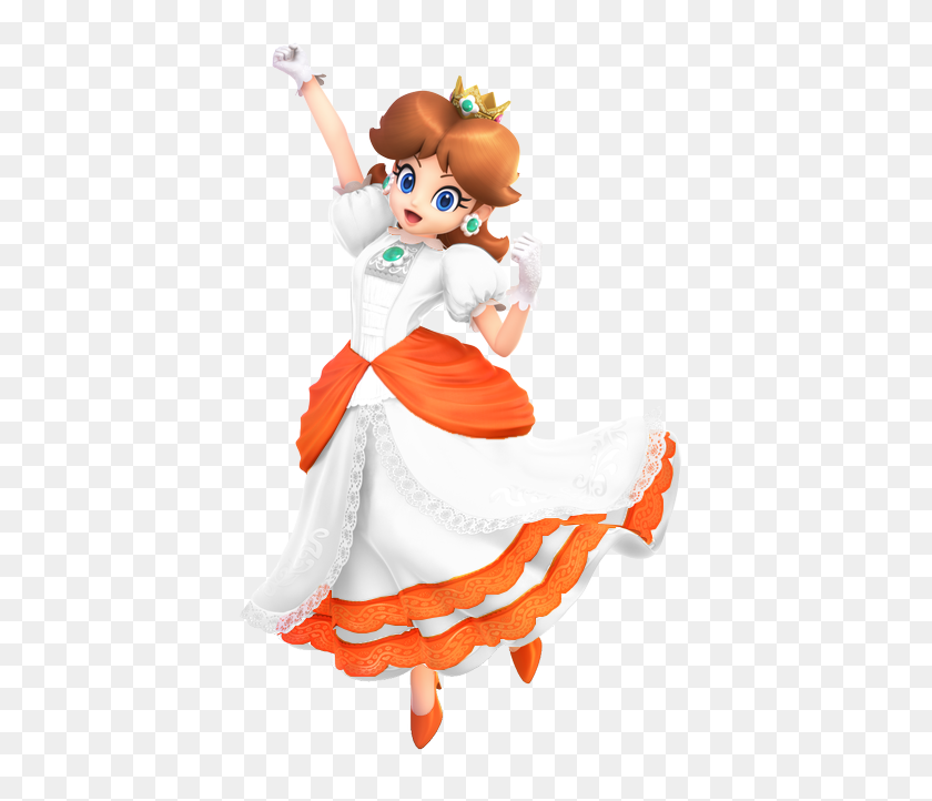 426x662 Somos Daisy En Twitter Por Ahora, Sabemos Que El Vestido Blanco Tiene - Princesa Daisy Png