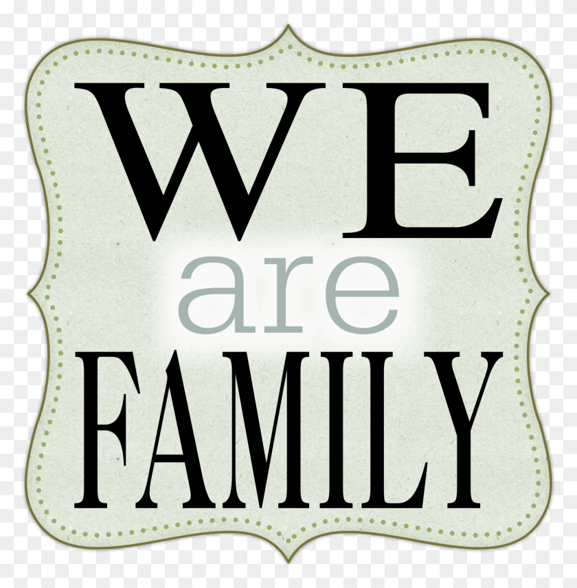 1569x1600 We Are Family Clipart Before Sundown - Family Images Clip Art