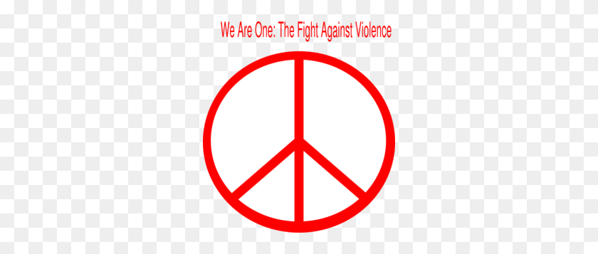 270x297 We Are One Clip Art - Violence Clipart