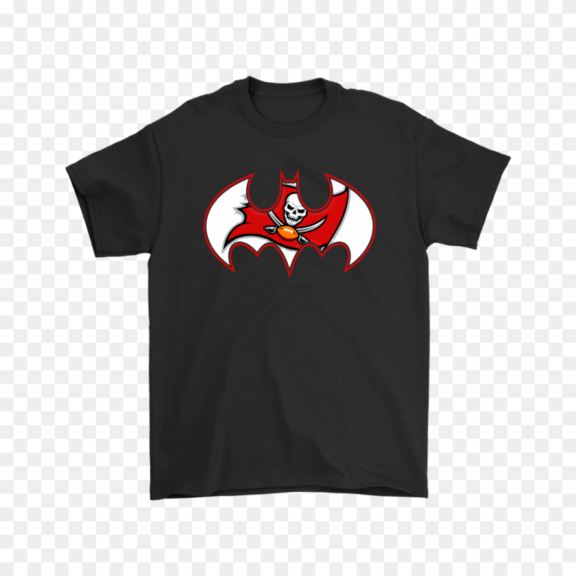 1024x1024 Somos Los Tampa Bay Buccaneers De Batman De La Nfl Mashup Shirts - Tampa Bay Buccaneers Logotipo Png