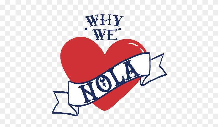 460x432 We Love New Orleans - New Orleans Skyline Clipart